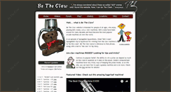 Desktop Screenshot of betheclaw.com